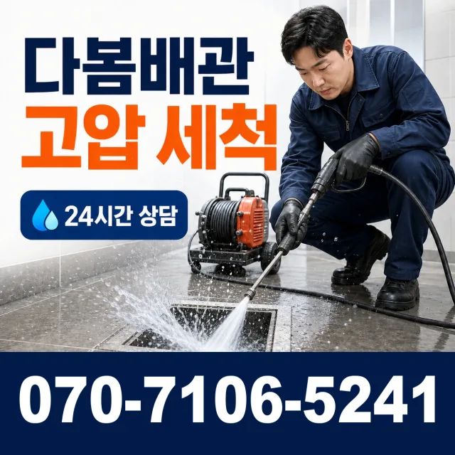 경기 이천시 시청중앙로 배관뚫기 상담 이미지 4